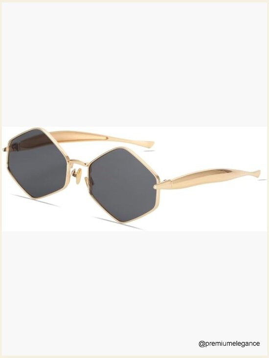 Y2K Retro Narrow Rhombus Sunnies Sunglasses Unisex main image 5